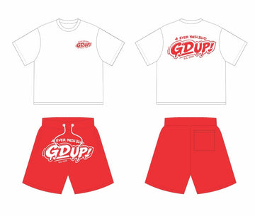 T-Shirt & Shorts Red Set